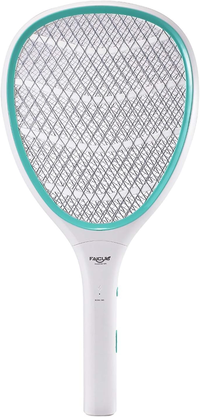 Lightweight Battery-Powered Bug Zapper Racket – Safe Modern Insect Control