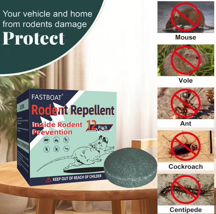 Mouse Rodent Repellent, 36 Pack Peppermint Oil to Repel Mice and Rats– Works for