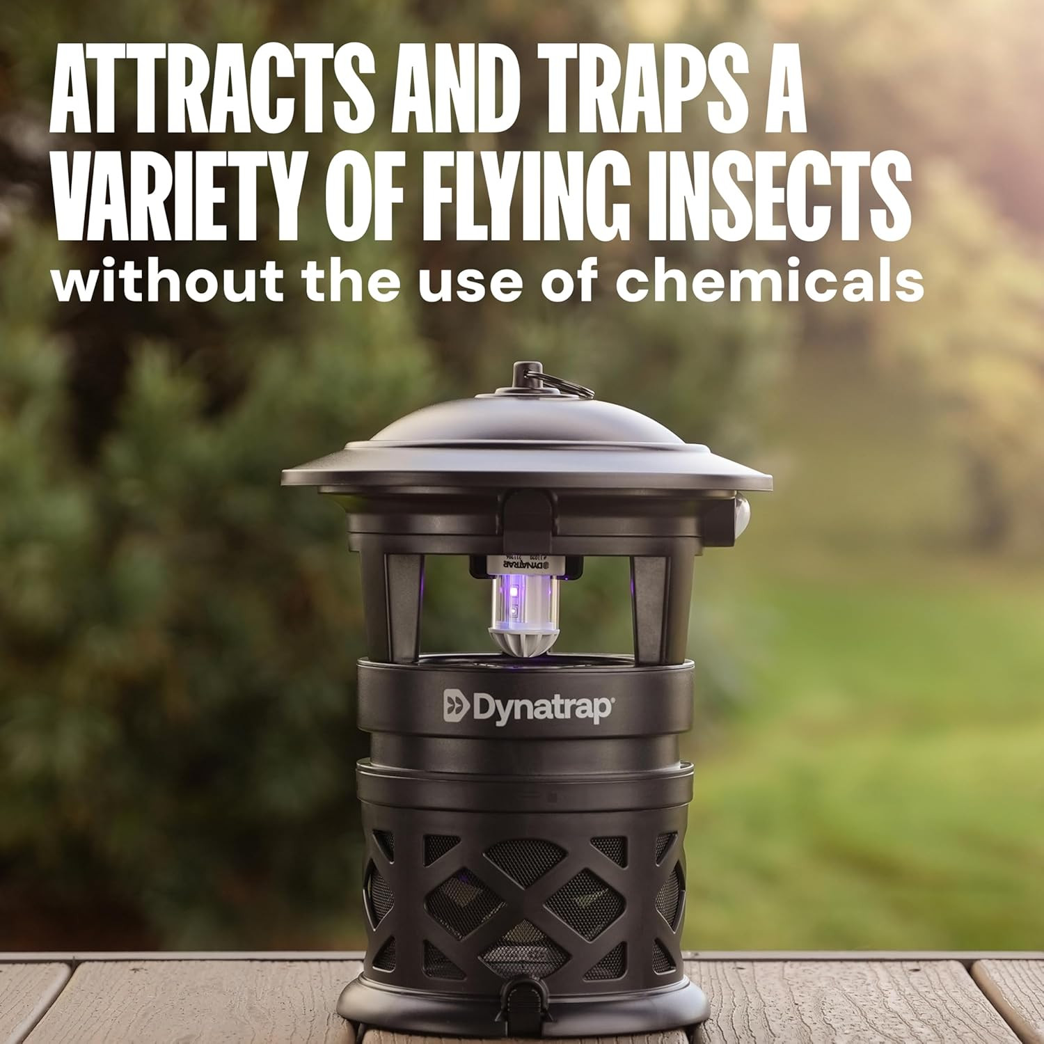 Dynatrap DT1130SR 1/2 Acre Mosquito & Flying Insect Outdoor Trap and Killer