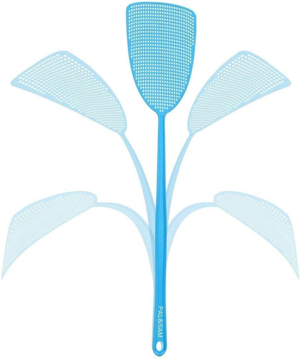 Fly Swatter, Strong Flexible Manual Swat Set Pest Control, Assorted Colors 3 …