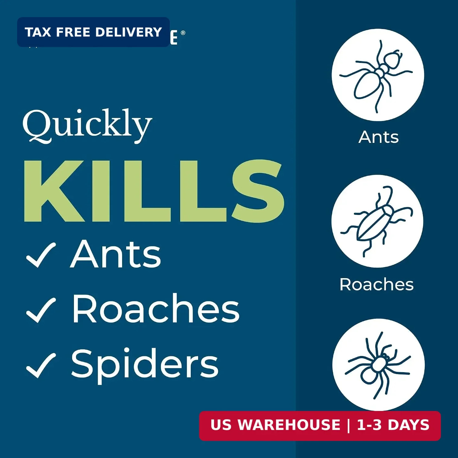 Wondercide – Ant & Roach Aerosol Spray for Kitchen, Home, and Indoor Areas – Ant