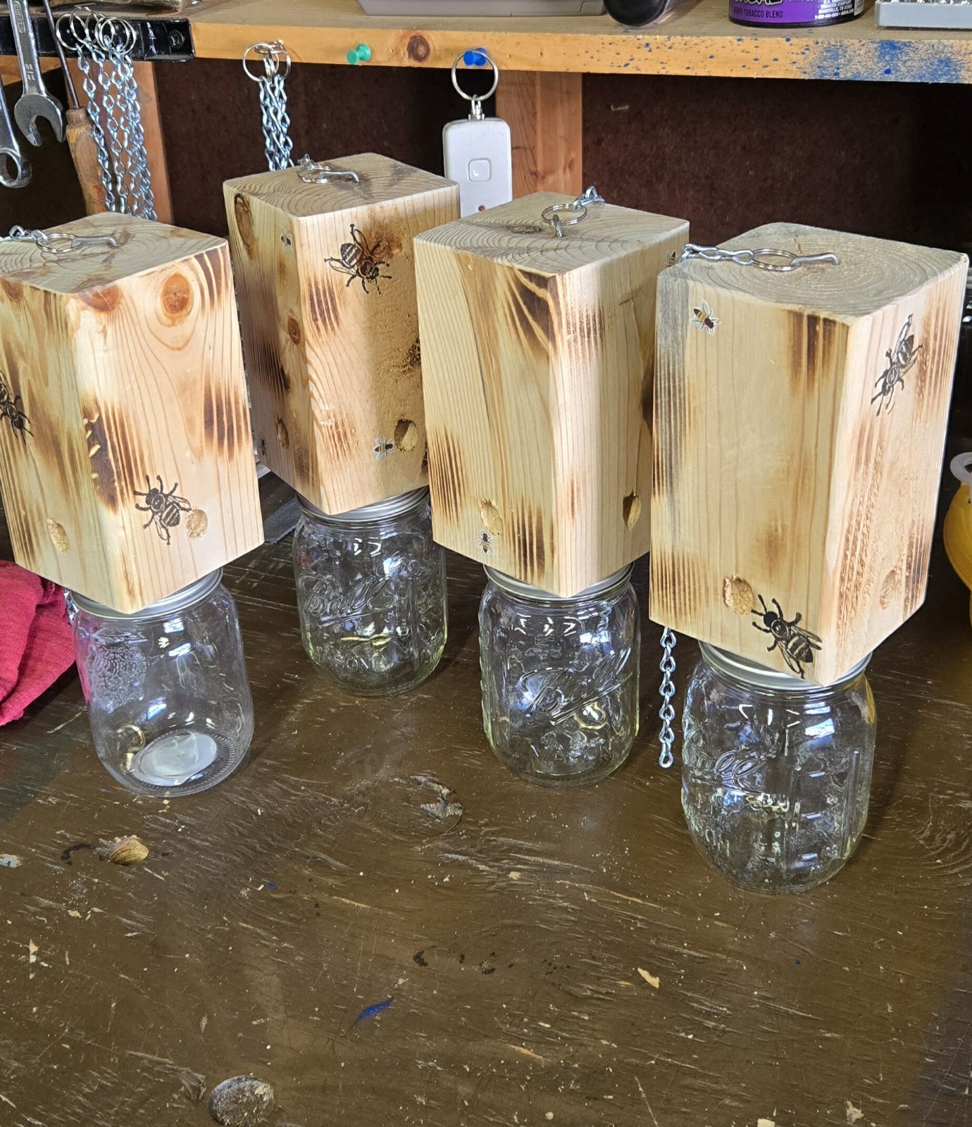 CARPENTER ‘BORE’ BEE TRAPS THAT WORK!