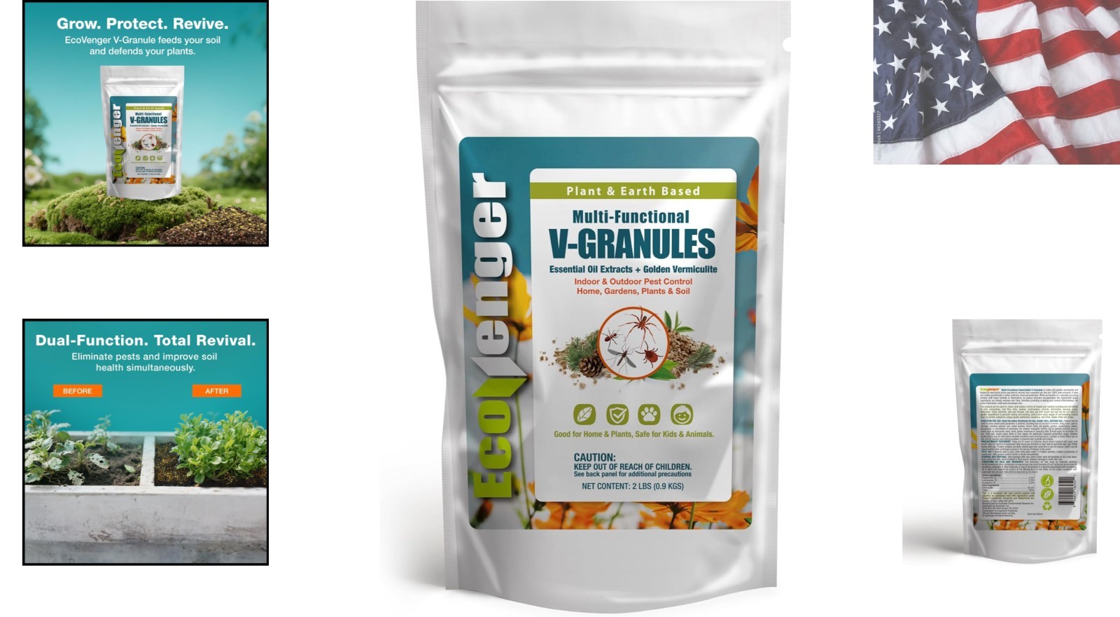 Multi-Purpose V-Granules 2LBS Bag, Horticulture or Household Use for Indoor &…