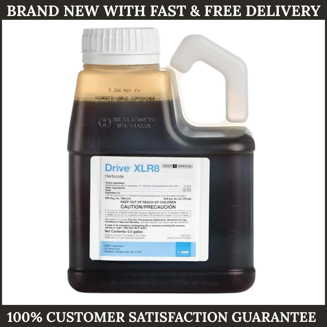 BASF Drive XLR8 Crabgrass Killer 64 Oz Quinclorac Herbicide Weed Control