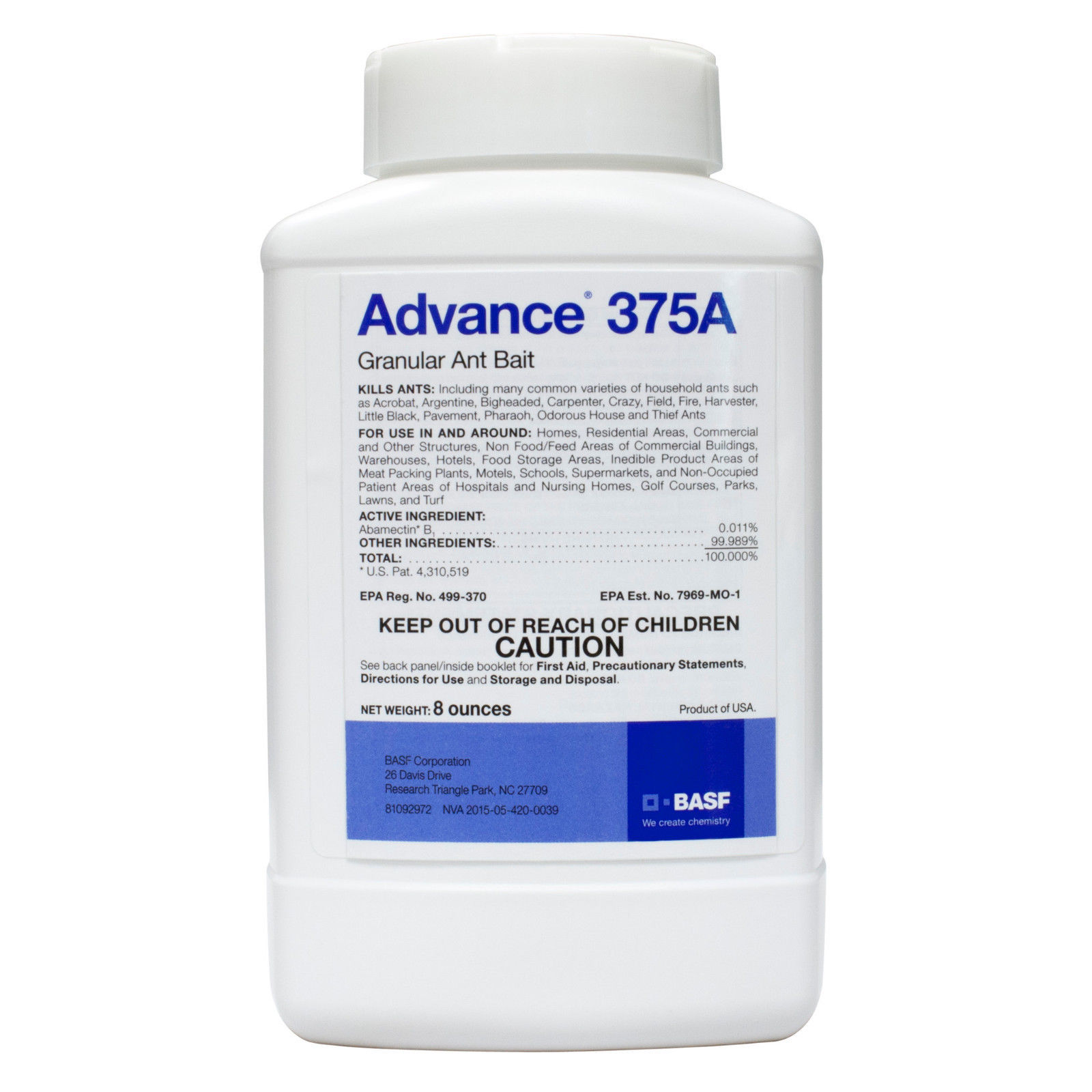 8 oz Advance 375A Ant Bait Control Fire Pharoah Carpenter Black House Crazy etc.