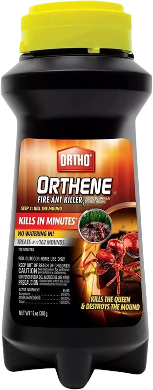 Ortho Orthene Fire Ant Killer1, Kills Queen, Destroys up to 162 Mounds, 12 Oz. M