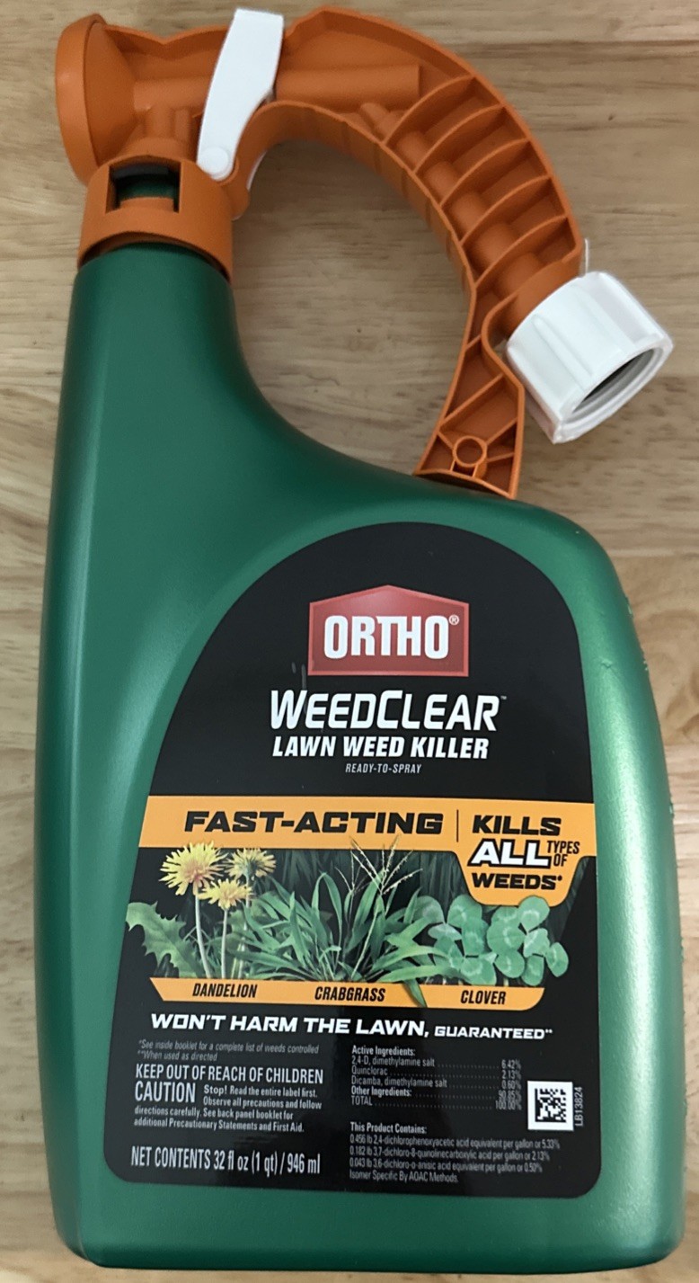 Ortho WeedClear Weed Killer For Lawns 32 oz Concentrate Dandelion Crabgrass