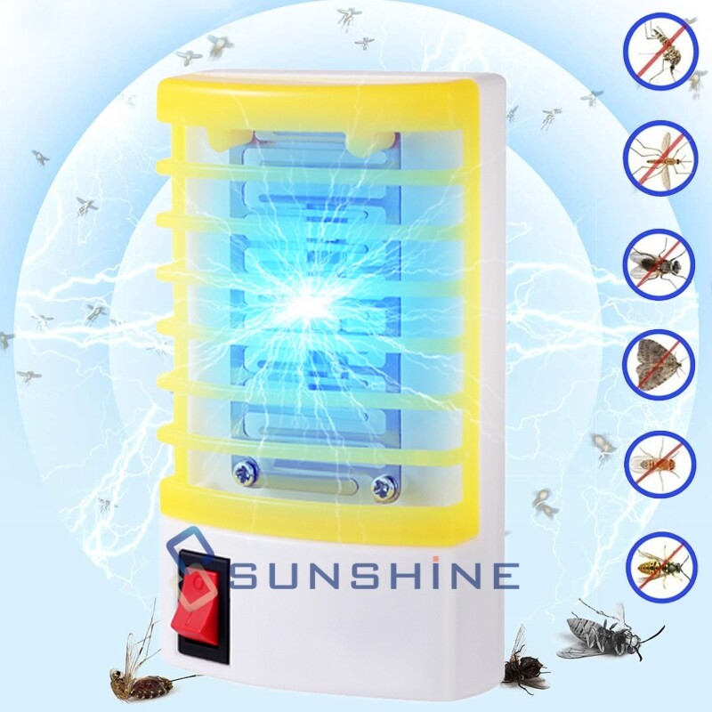 Indoor Plug-In Fruit Fly Insect Trap for Flies, Gnats, Bugs, Repellent UV Light
