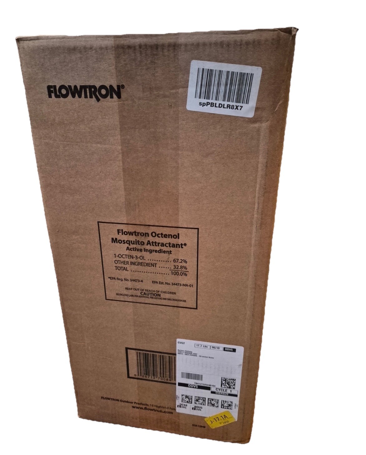 Flowtron Bug Fighter Lantern MC-9000 New IOB. Large Area Mosquito Killer . Lamp