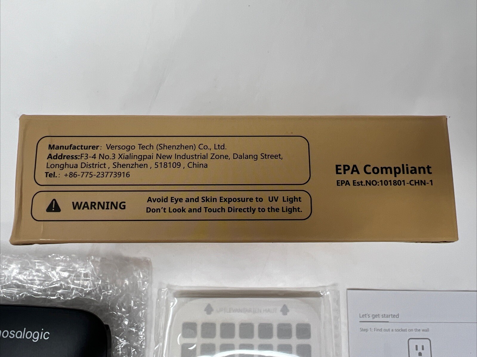 Mosalogic Flying Insect Trap Plug-in Mosquito Killer Gnat Catcher Black