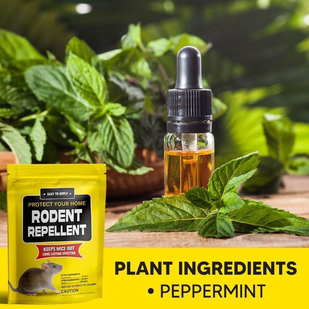 8 Packs Mole Repellent, Vole Repellent Outdoor, Powerful Mole Deterrent for Yar