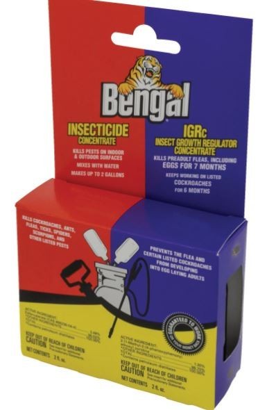 Bengal BEN 33700 TWO 2oz Bottles Concentrate Home Insect Control Indoor, Outdoor