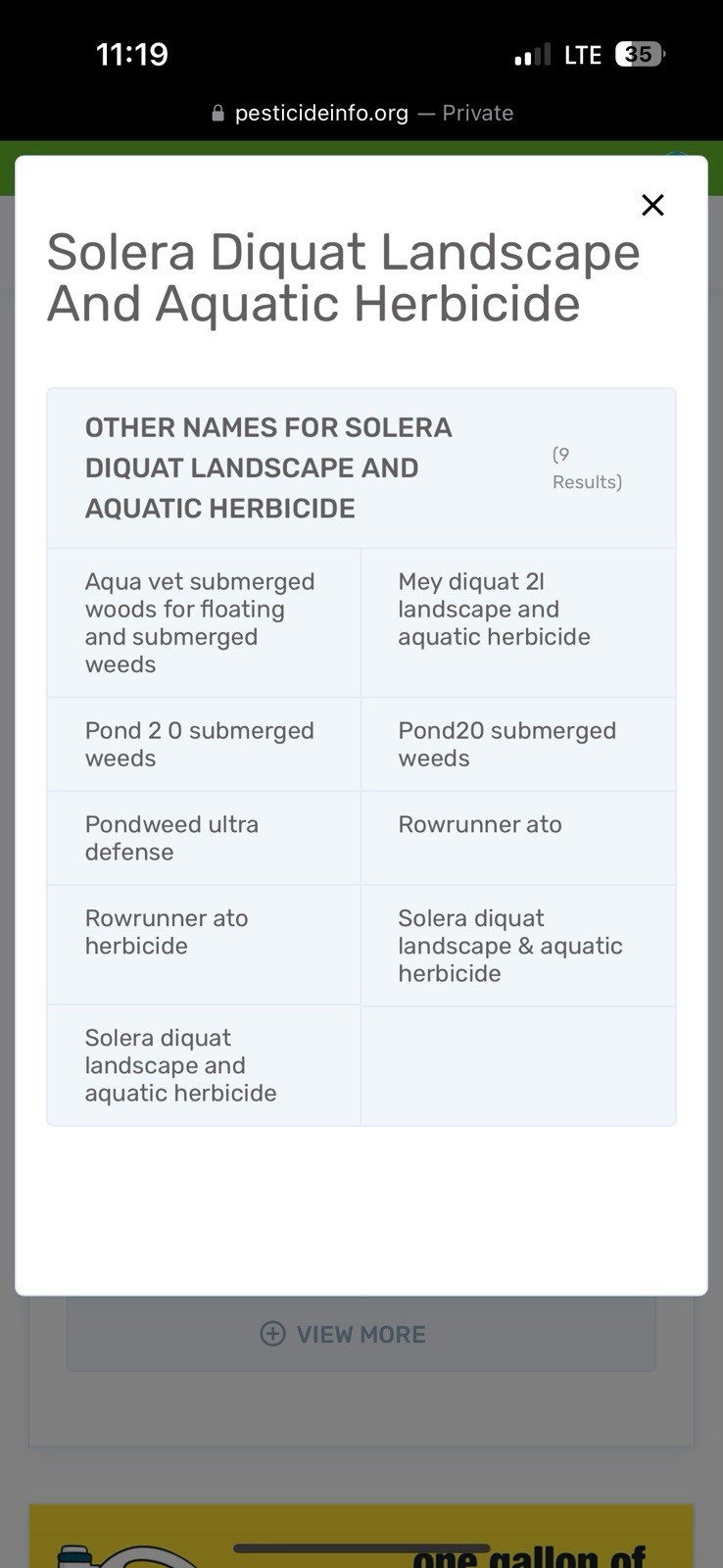 Solera Diquat Aquatic & Landscape Herbicide – 2.5 Gallons BEST BRAND BEST PRICE!