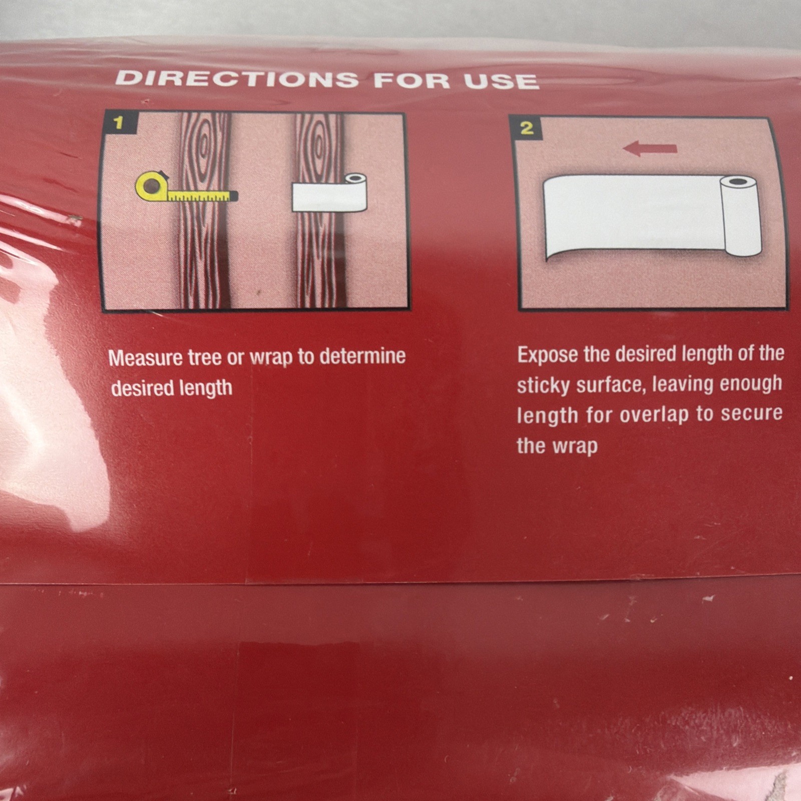 Tree Shield Lantern Fly & Ant Traps Insect Barrier, 4 Rolls 30Ft Each Catchmaste