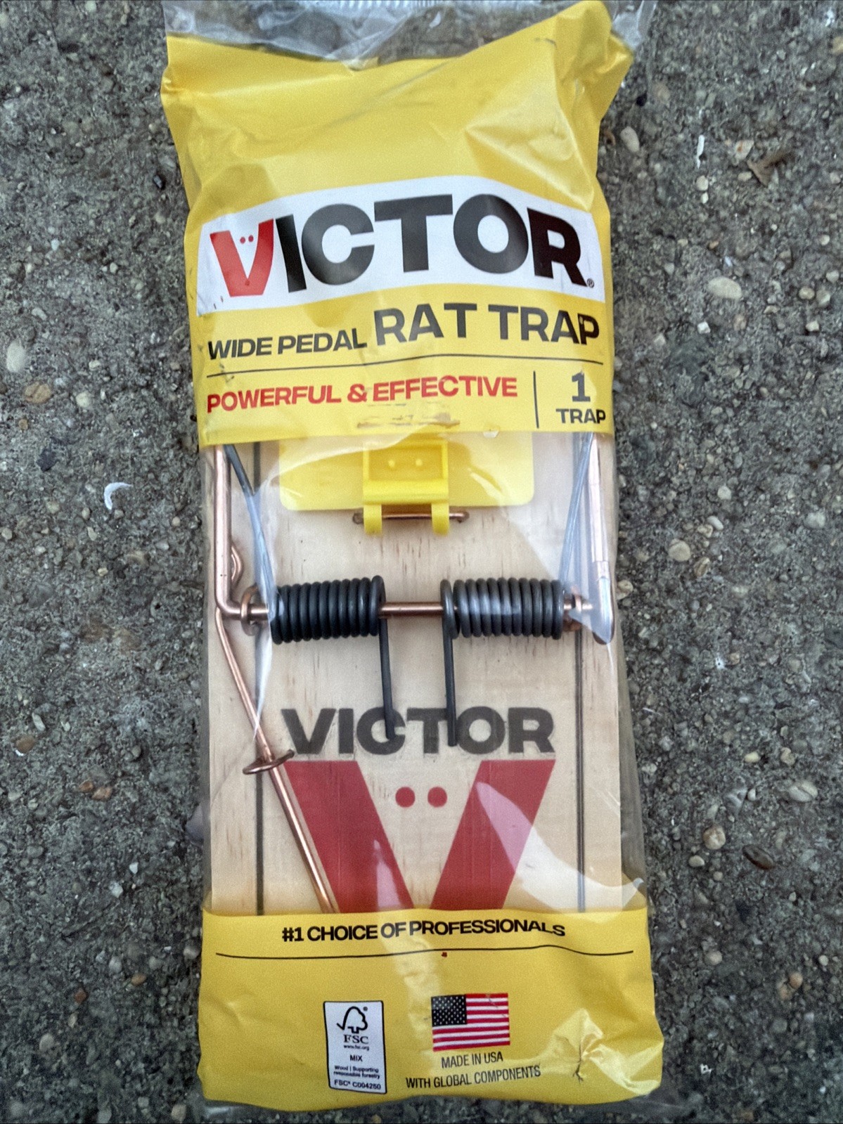 Victor Metal Pedal Rat Trap Rat Traps