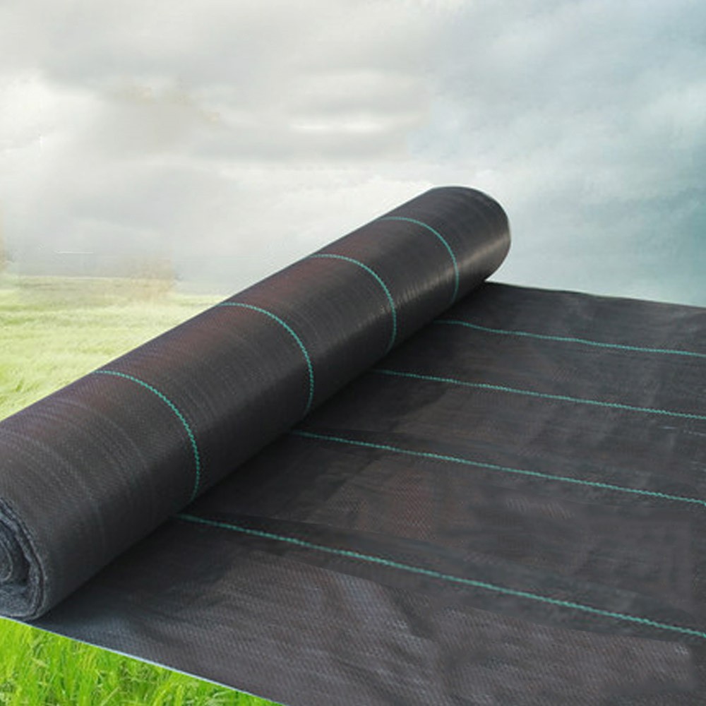 4×150FT Heavy Duty Weed Barrier Fabric Woven Garden Ground Weed Cover Landscape