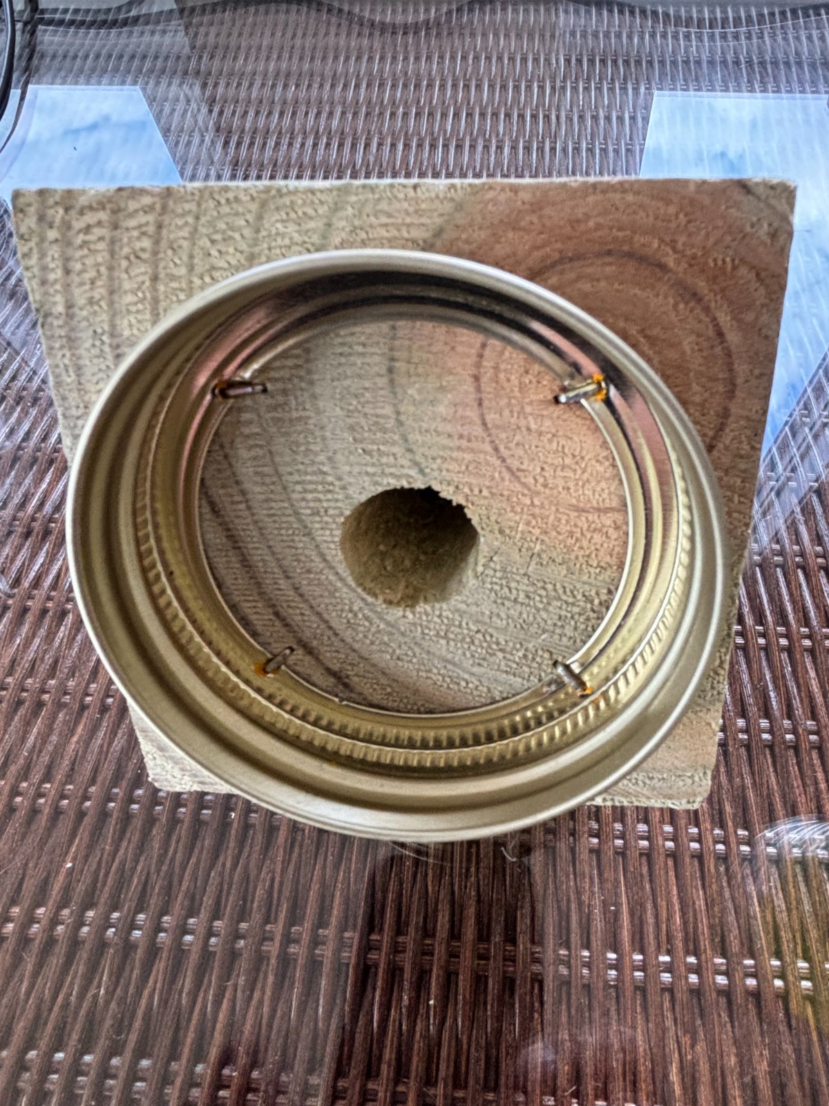 Carpenter Bee Traps *ONE* Rustic Design-Treated Pine (M3212)