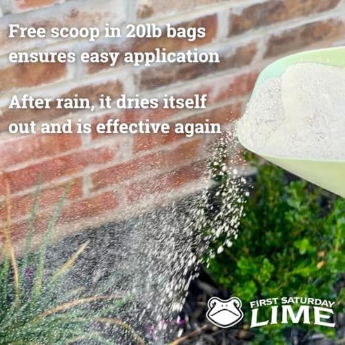 First Saturday Lime Insect Deterrent 20LB Monthly Insect Barrier Multi Purpose