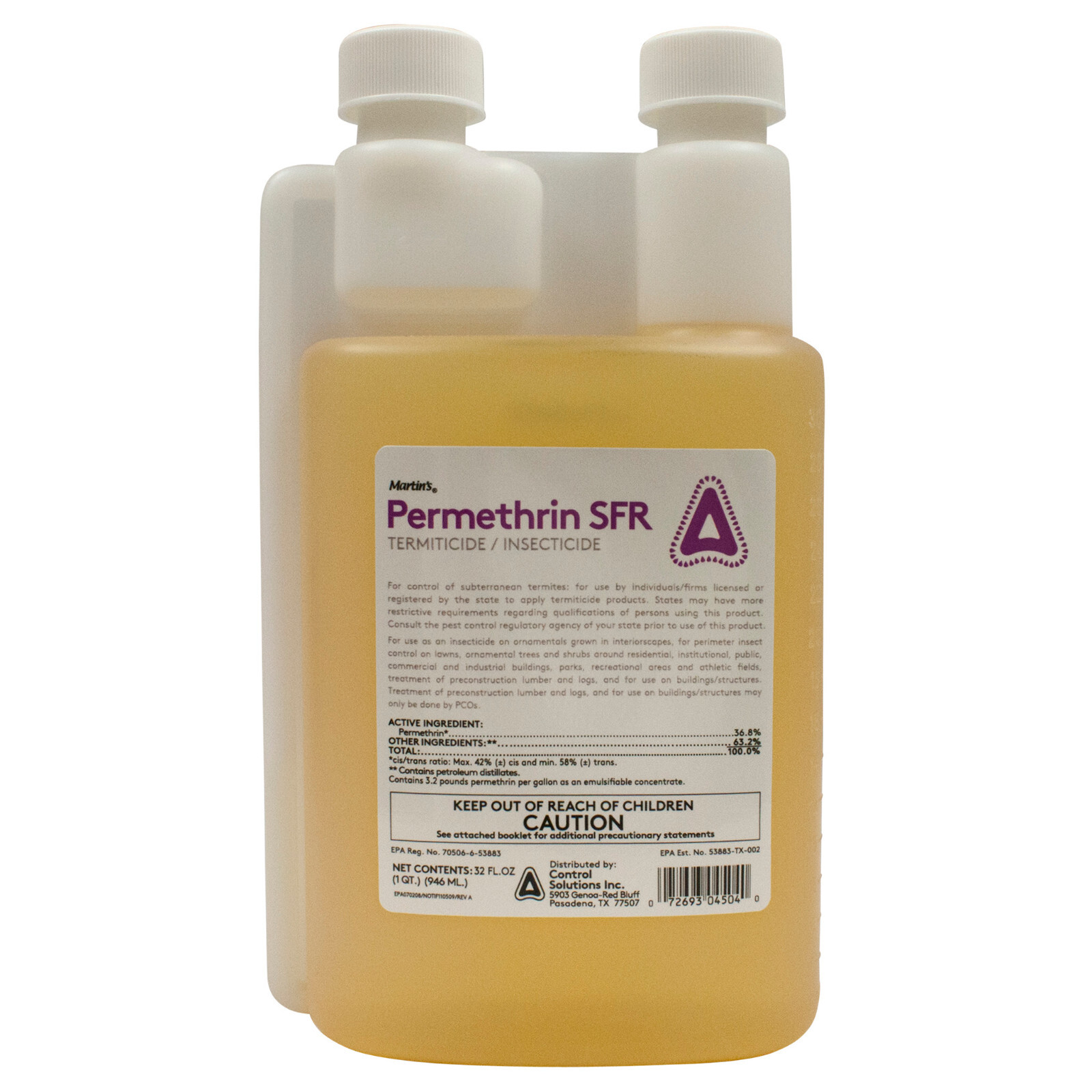 PermethrinSFR 32 oz. SFRpermethrin – NOT FOR SALE TO: CT, NY, VT