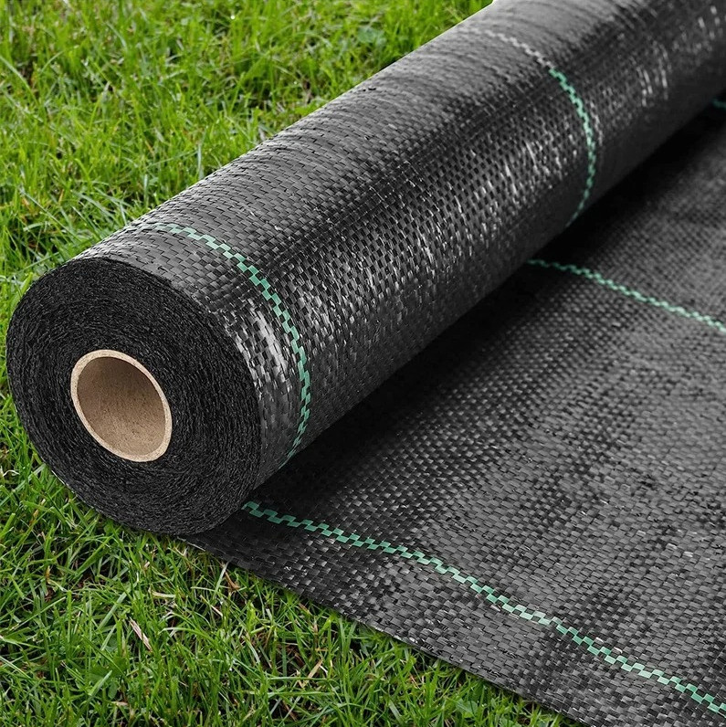 1pcs Heavy Duty PE Weed Barrier Fabric & Anti-Slip Outdoor Ground Cover – NEW