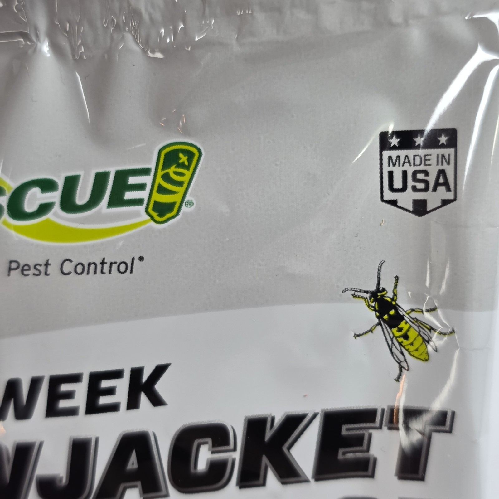 Lot of 2 Rescue Yellowjacket Attractant Trap Cartridge 10 Week Supply Refills