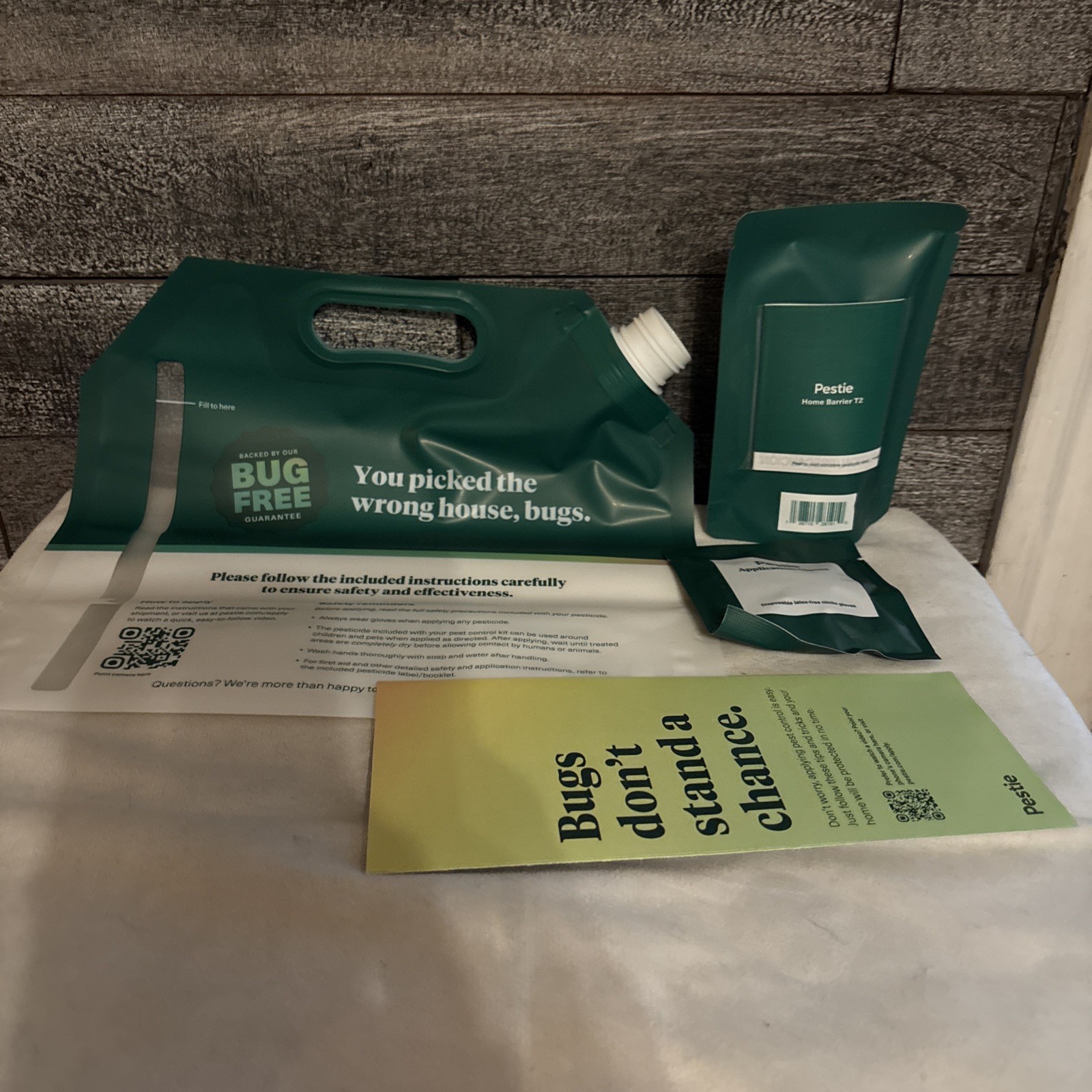Pestie Home Barrier Pest Control Kit, 1 Full + 2 Partial Sets