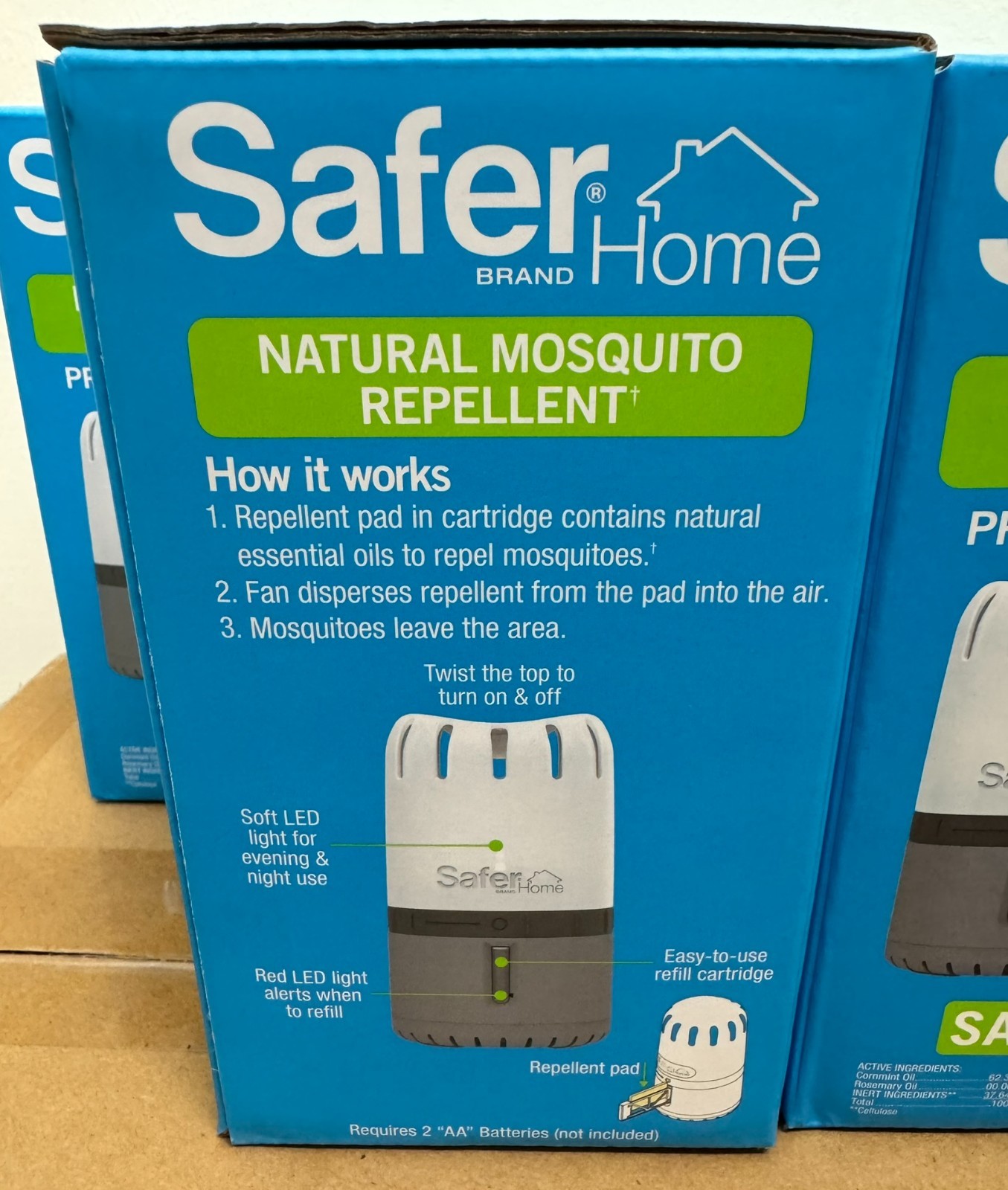 Safer Home SH1200 Indoor/Outdoor Mosquito Repellent Lantern