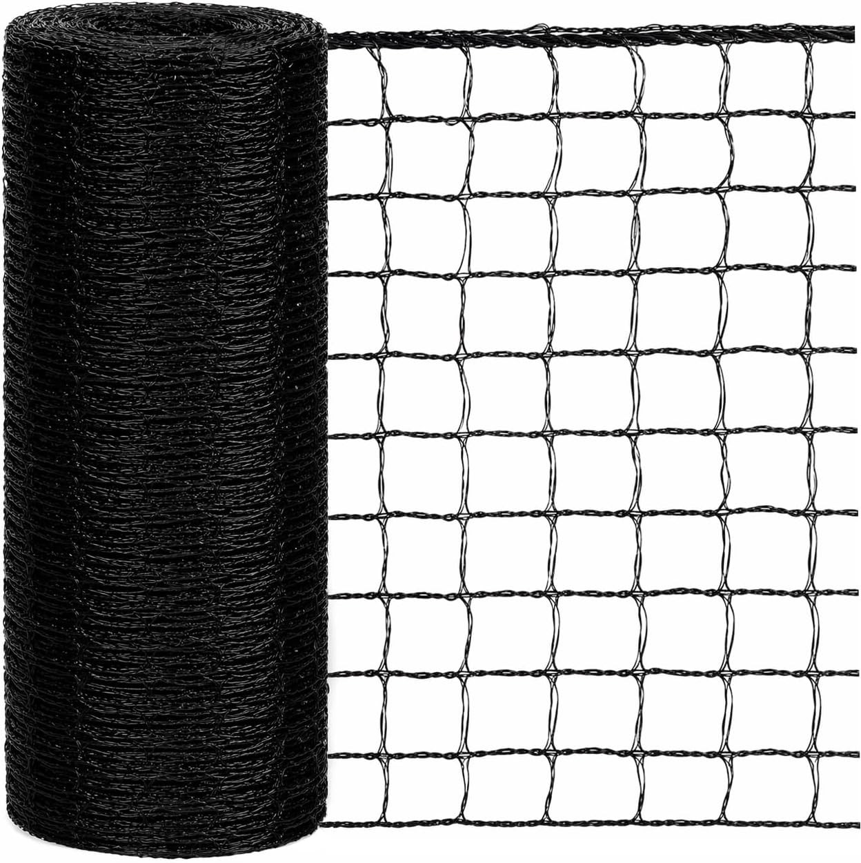 Deer Fence Netting 7X100 FT, 1/2 in Mesh Strong Bird Netting, Garden Fence Anima