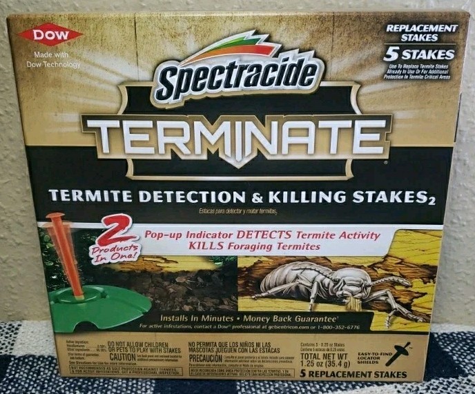 Spectracide Terminate Termite Detection & Killing Stakes – 5 Ct.