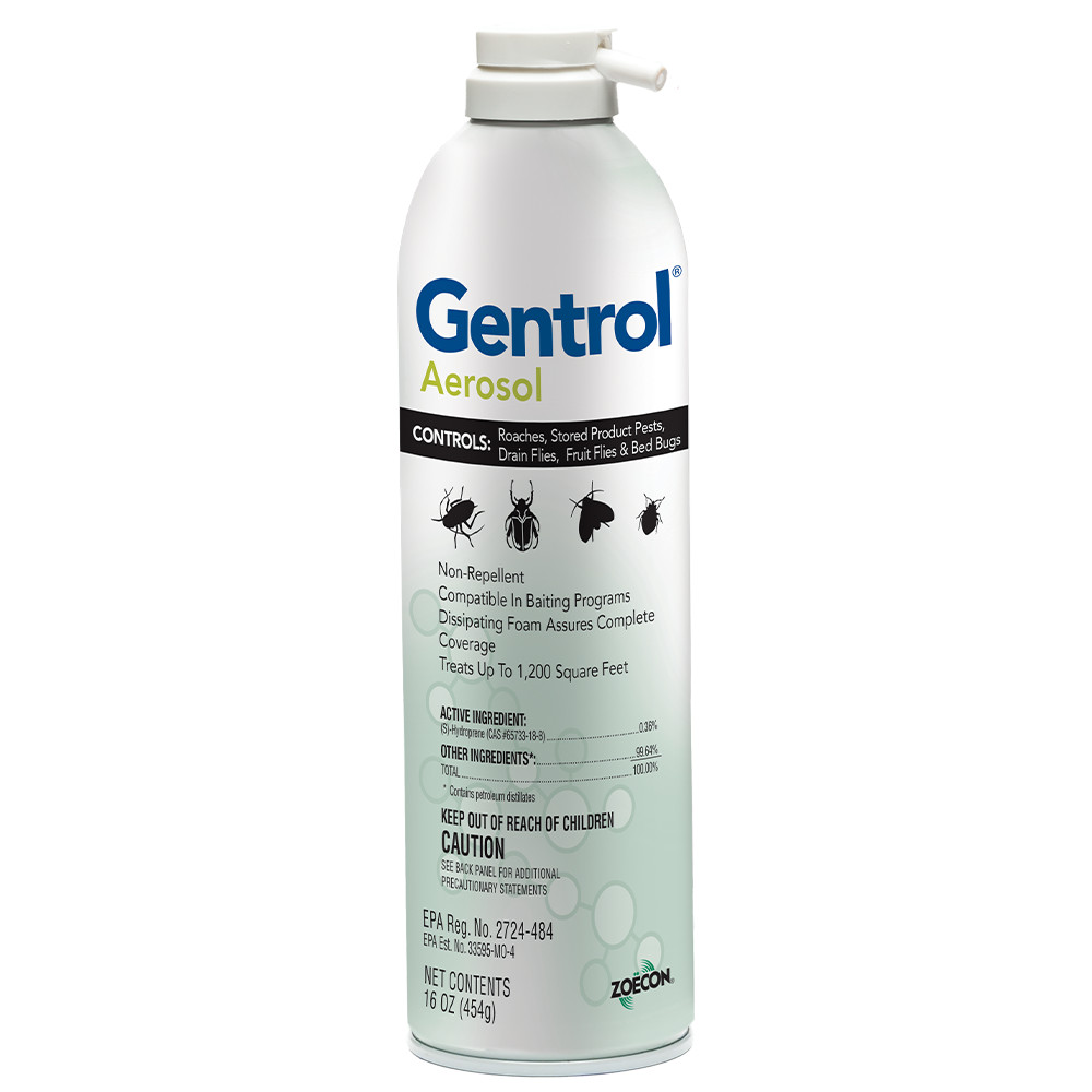 Gentrol Aerosol IGR Insecticide 16 oz Can Controls Roaches, Long-Term Control