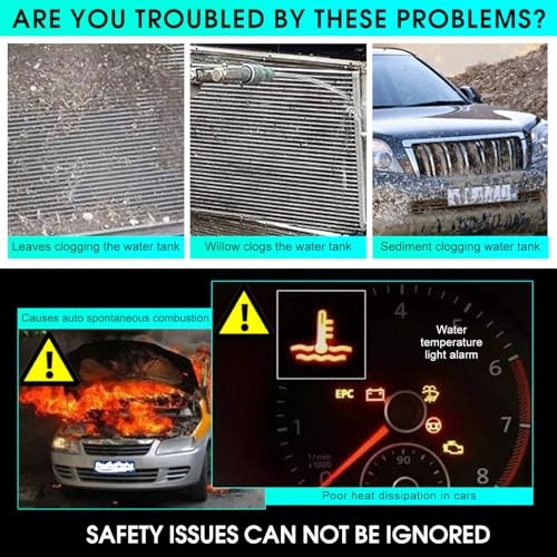 1Pcs Car Grille Protection Net,High-Density Front Grill Air Intake 1 Pcs
