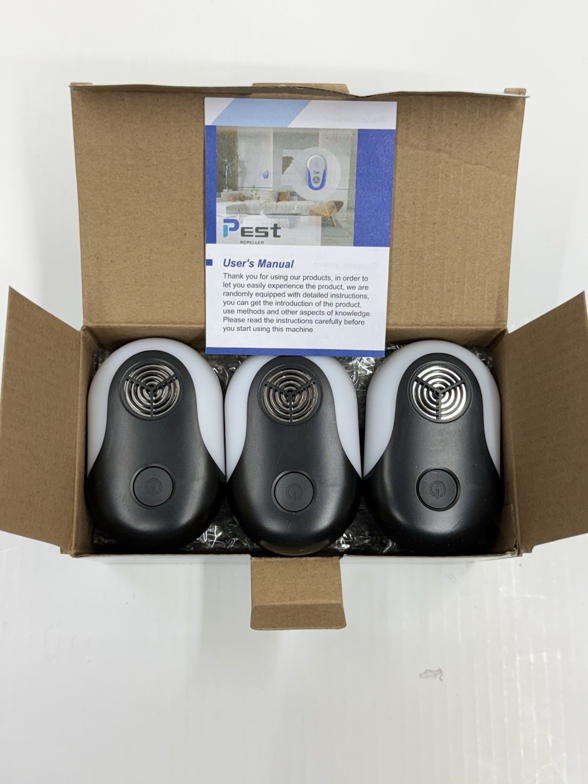 6 Pack Ultrasonic Pest Repeller Plug In Bug Mouse Roach Control