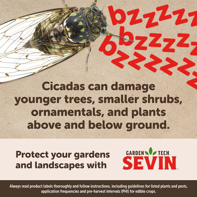 Sevin Insect Killer Ready to Use 1 Gallon Outdoor Bug Control Spray
