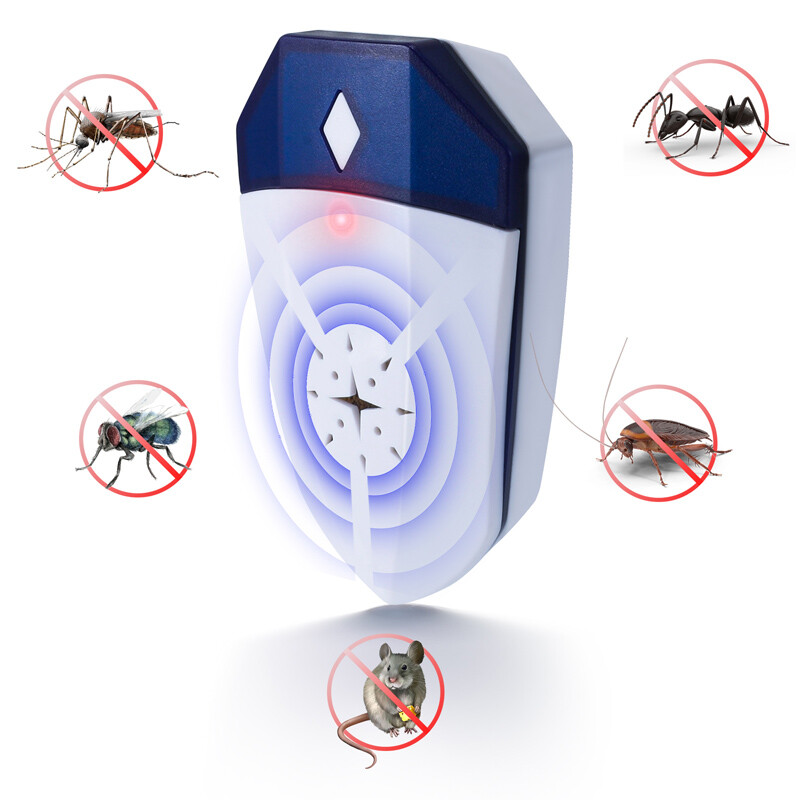 1-8X Ultrasonic Pest Control Repeller US Plug-in Reject Rat Mouse Mice Spider US