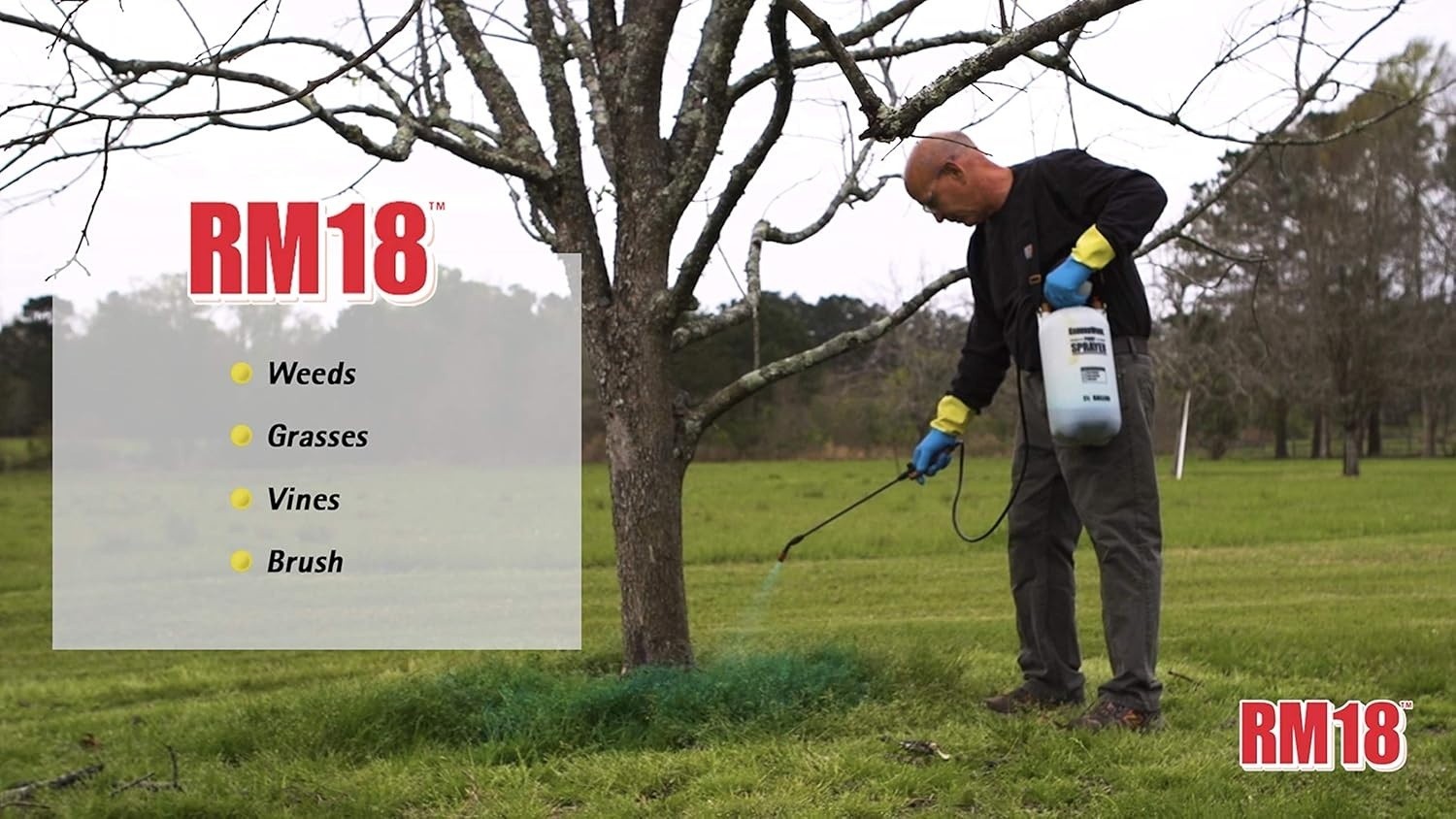 Fast-Acting Weed & Grass Killer Herbicide, Spray, 1-gallon, 12600 Square feet
