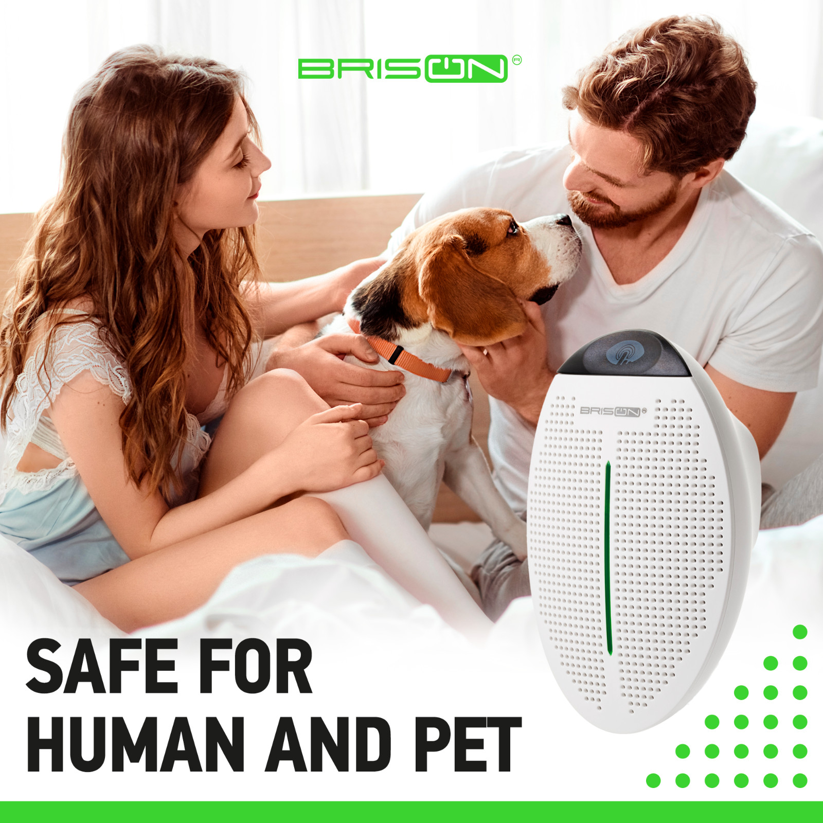 BRISON Ultrasonic Pest Repeller Indoor Pest Repellent Plug in Device 4 pcs