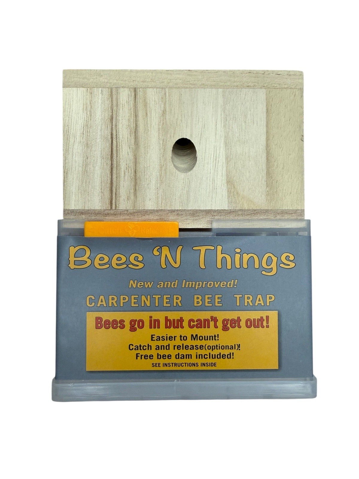Lot of 6 x Bees N Things Outdoor Carpenter Bee Hanging Trap with 15 ft. Coverage