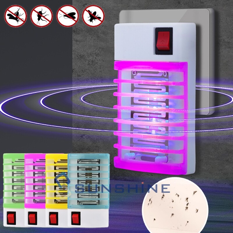 Indoor Plug-In Fruit Fly Insect Trap for Flies, Gnats, Bugs, Repellent UV Light
