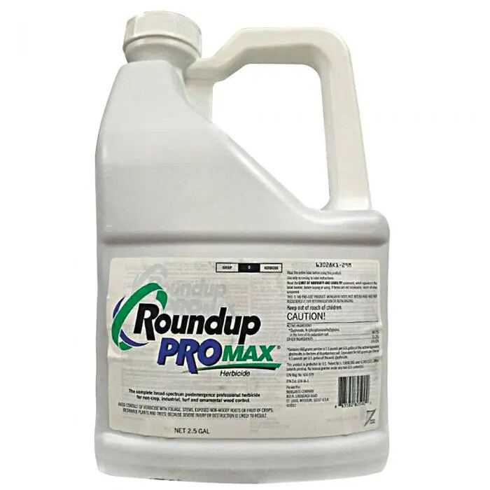 Roundup Pro Max (2.5 Gals) Weed & Brush Killer Herbicide Turf Ornamental Weeds