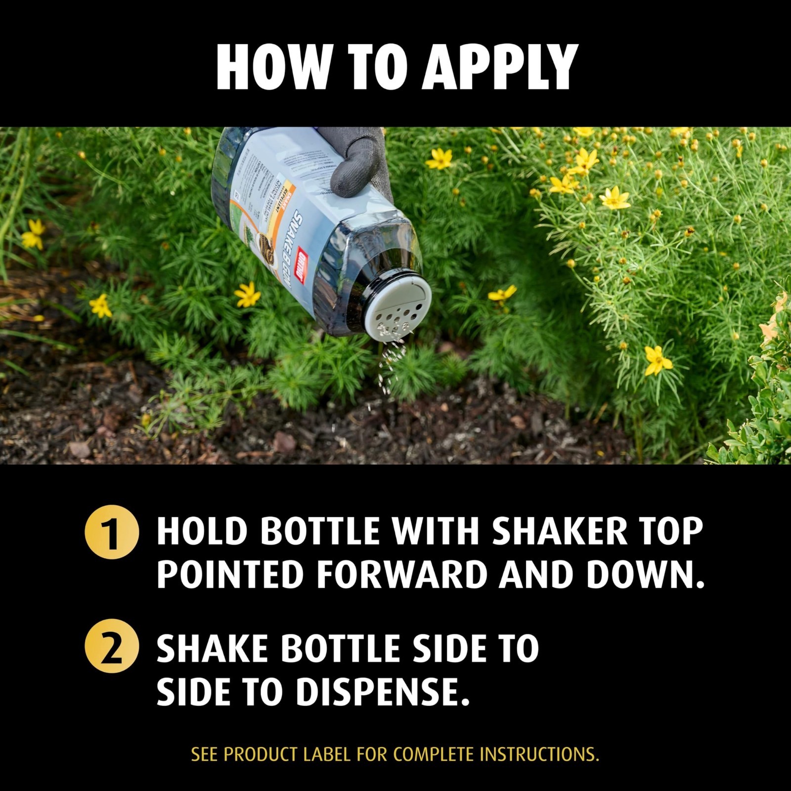 Snake Repellent Granules for Yard – No-Stink Formula, Covers 1,440 sq. ft., 2 lb