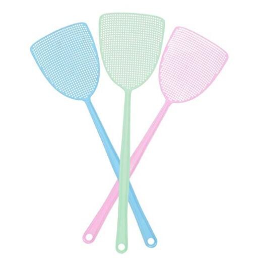Fly Swatter, Strong Flexible Manual Swat Set Pest Control, Assorted Colors (3