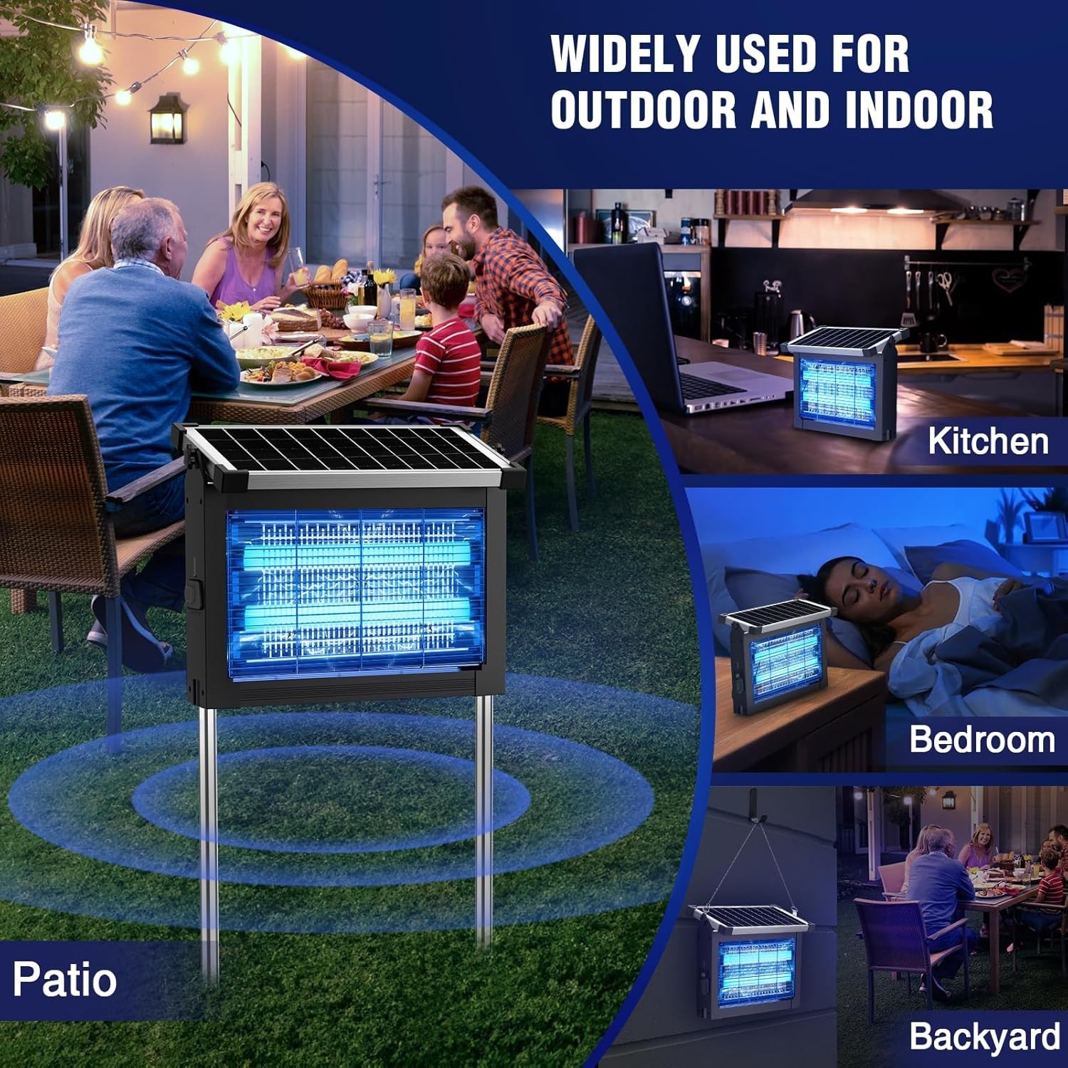 Modern Electric Fly Zapper – Diverse Power Supply