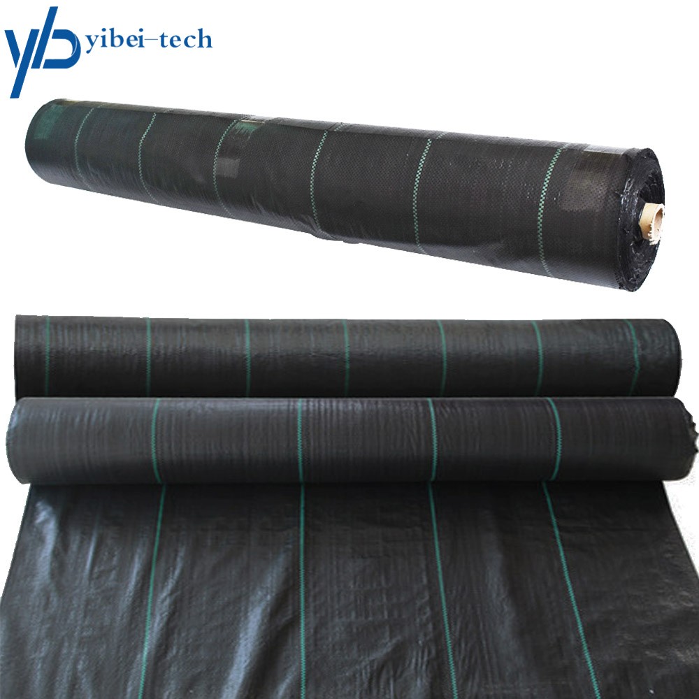 Heavy Duty 6×100FT Weed Barrier Fabric Woven Garden Ground Weed Cover Landscape