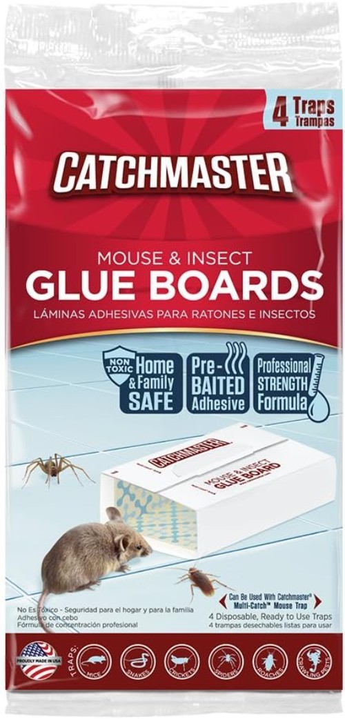 Catchmaster 1872SD Multi-Purpose Glue Boards – 4 Pack