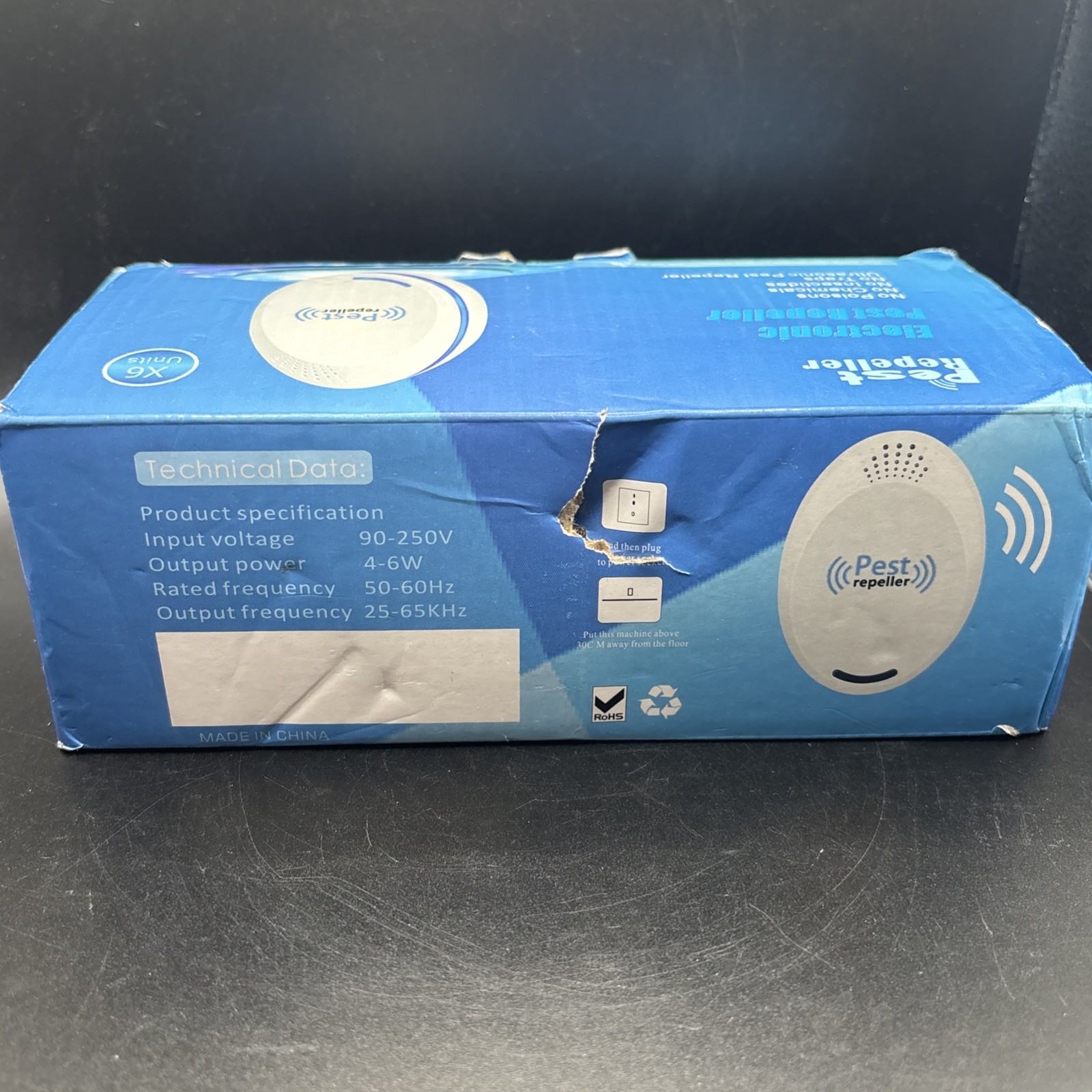 6 Pack Ultrasonic Pest Repeller Electronic Plug in Indoor Control Repelente US