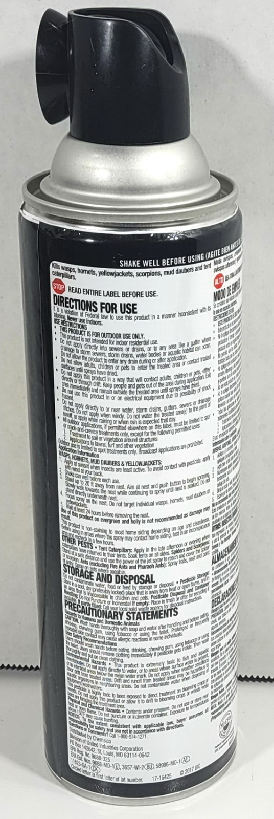 5 NEW NO PEST WASP AND HORNET SPRAY/KILLER 14OZ. SPRAY 14 oz Each FREE SHIPPING