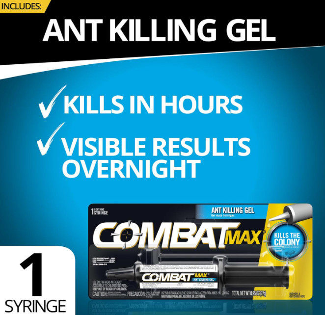 Combat Indoor and Outdoor Ant Killing Gel, 27 Gram (Pack Of 1)