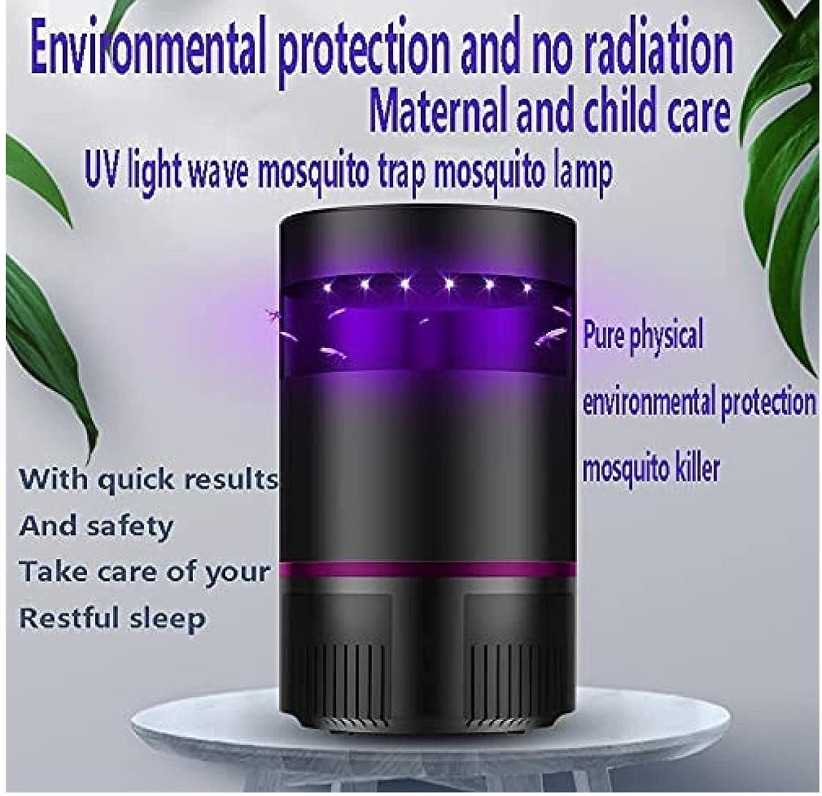 Electric UV Mosquito Killer Lamp Outdoor/Indoor Fly Bug Insect Zapper Trap USB