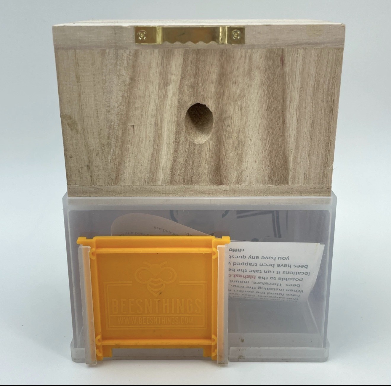 BEES N THINGS Carpenter Bee Trap 5 Pack Outdoor Wood Pest Control Catcher NEW