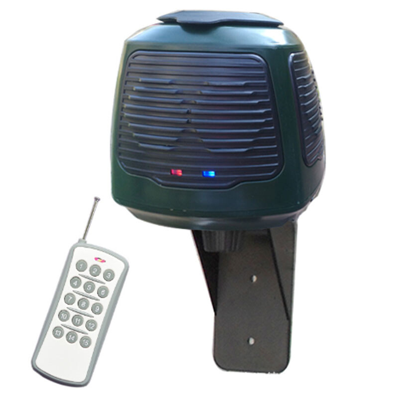 1PCS High-power and high-efficiency 8 loudspeaker ultrasonic bird repellent